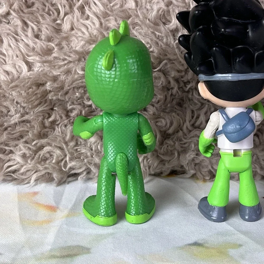 PJ Masks Toy Action Figures Green Gekko Howler Wolfy Wolfie Romeo Villains Lot